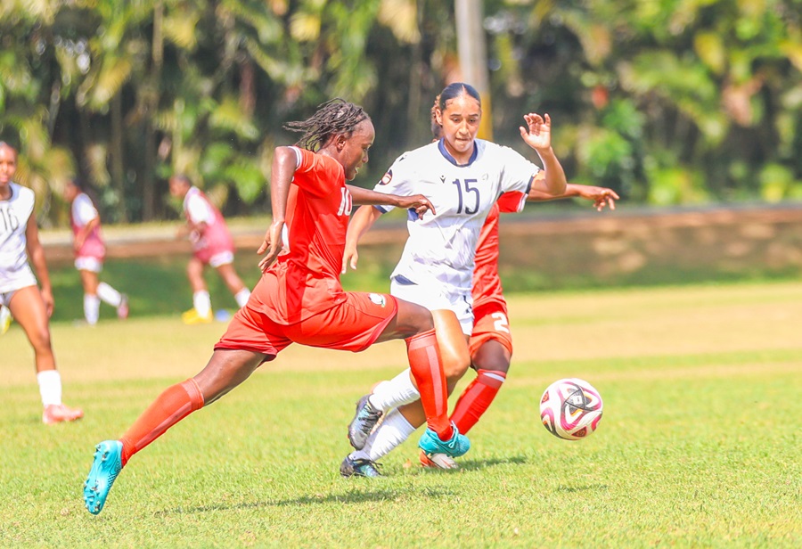 Junior Starlets celebrating their 3-1 victory over Dominican Republic U17 in a friendly match ahead of the FIFA U17 Women’s World Cup 2024