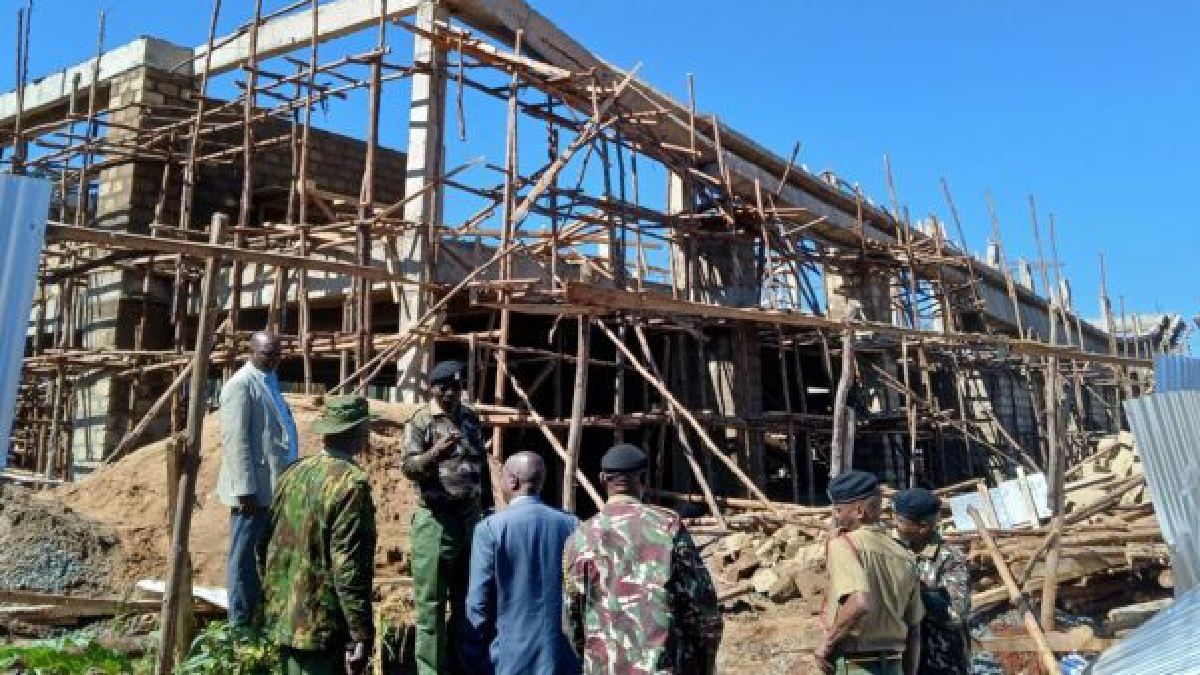 Elgeyo Marakwet: Three-storey building under construction collapses