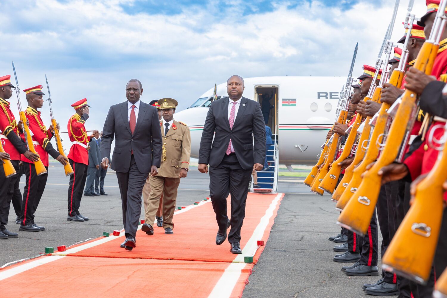 President Ruto arrives in Burundi for COMESA summit [PHOTOS]