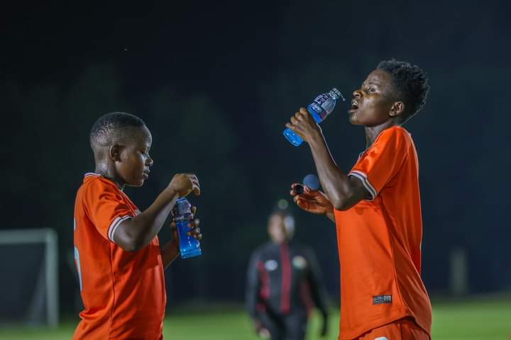 Junior Starlets FIFA U17 match preparation, Captain Elizabeth Ochaka in action, Kenya vs Mexico 2024 U17 World Cup game
