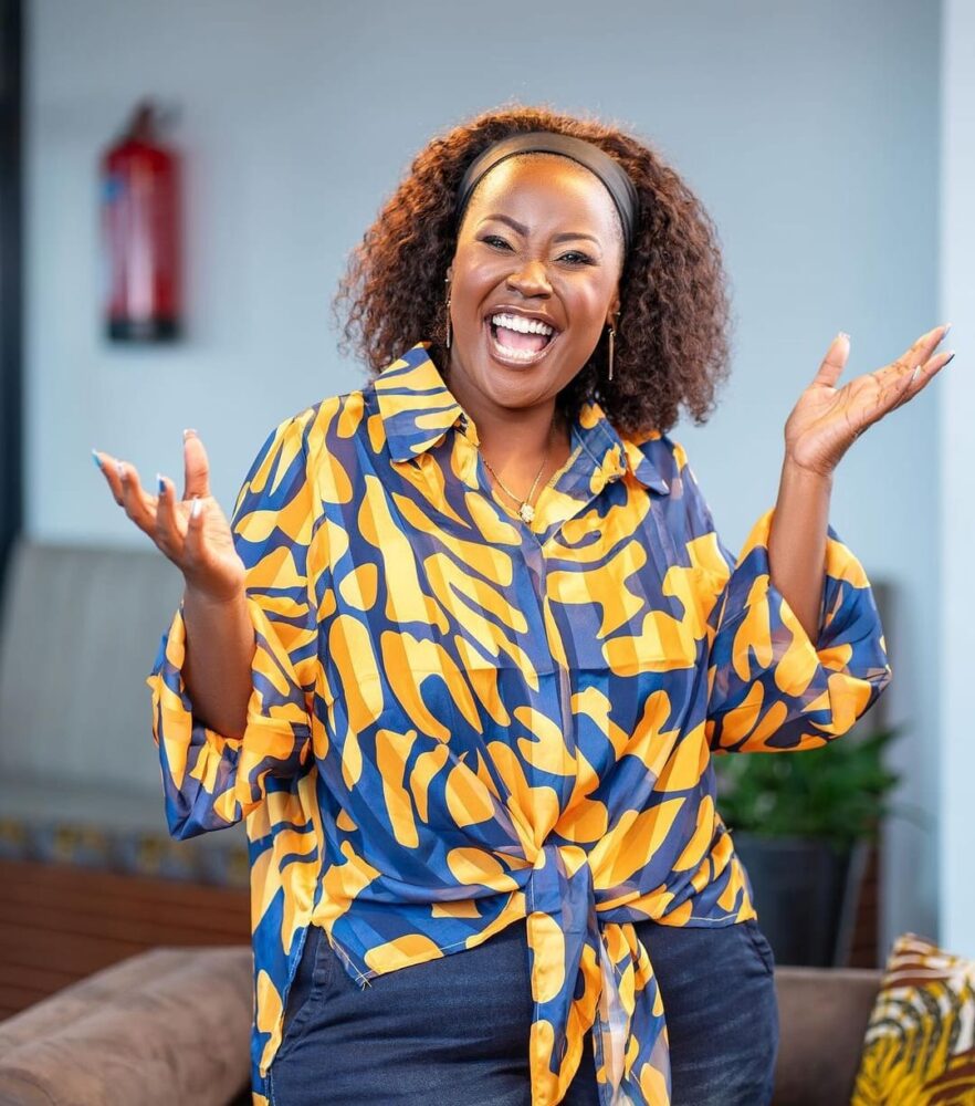 Kalekye Mumo, is a happy and vibrant soul. Photo: Kalekye Mumo/Instagram 