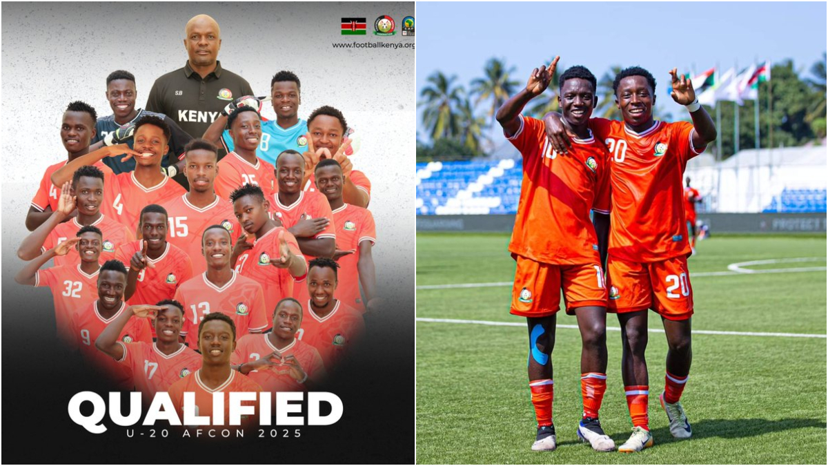 Kenya’s Rising Stars qualify for 2025 U20 AFCON after 4-0 win over Burundi