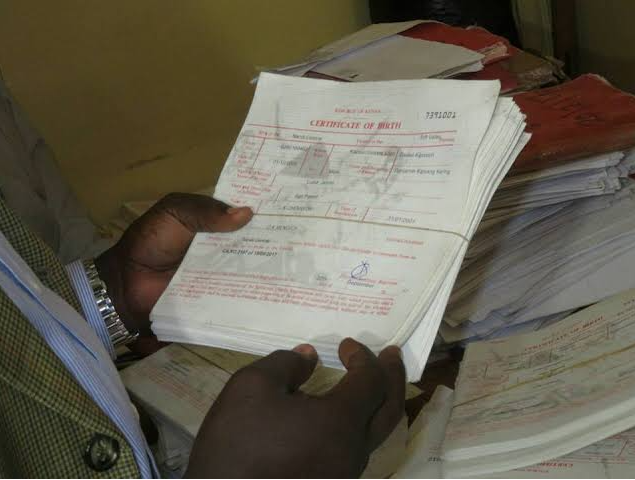 State announces loss of 900 birth certificates in Kitui