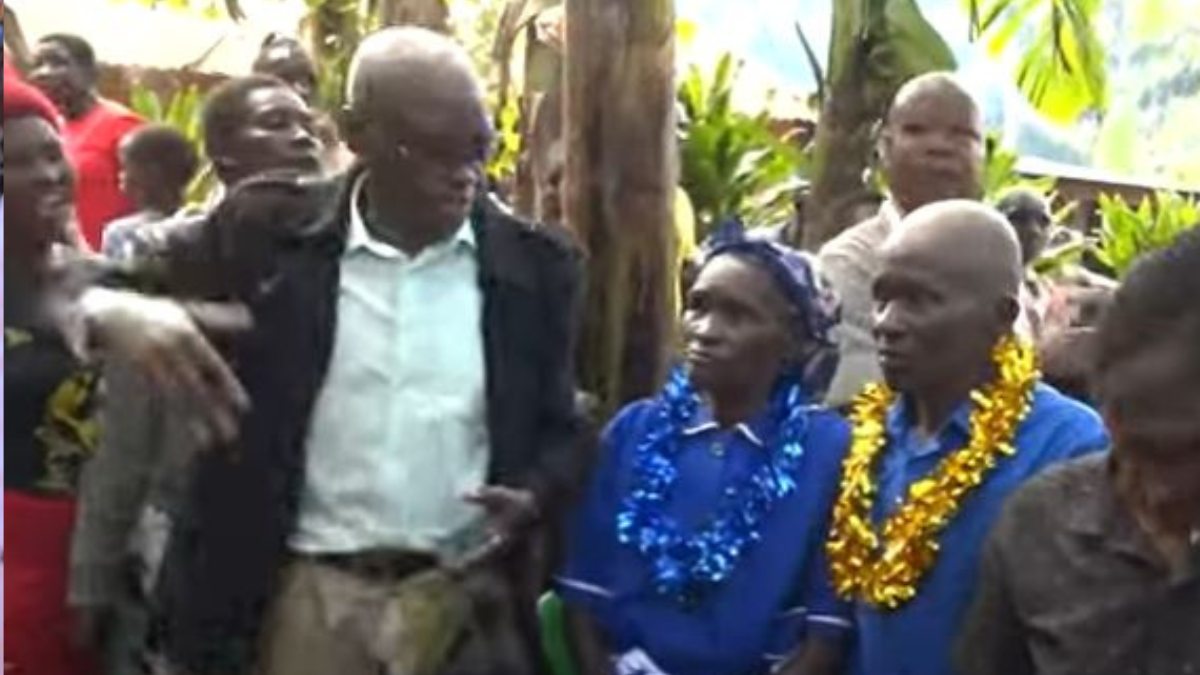 Joseph Andima reunites with his family in Kisii County after 34 years.