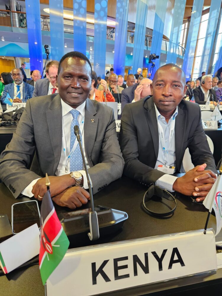 Paul Tergat represents Kenya at ANOC General Assembly in Portugal 