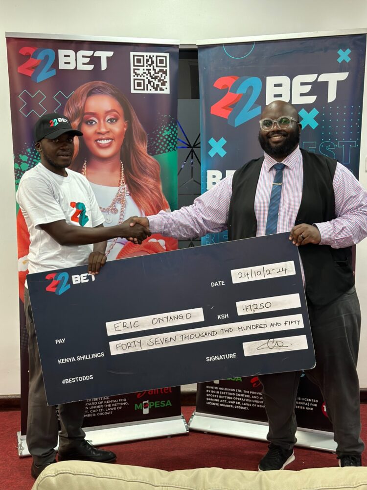 Mega winners feted with Kshs 47,000, iPhone 15 pro max in gaming giveaway.