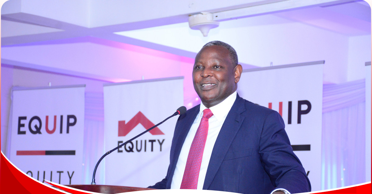 I am not an Equity employee; I represent investors: Dr. James Mwangi