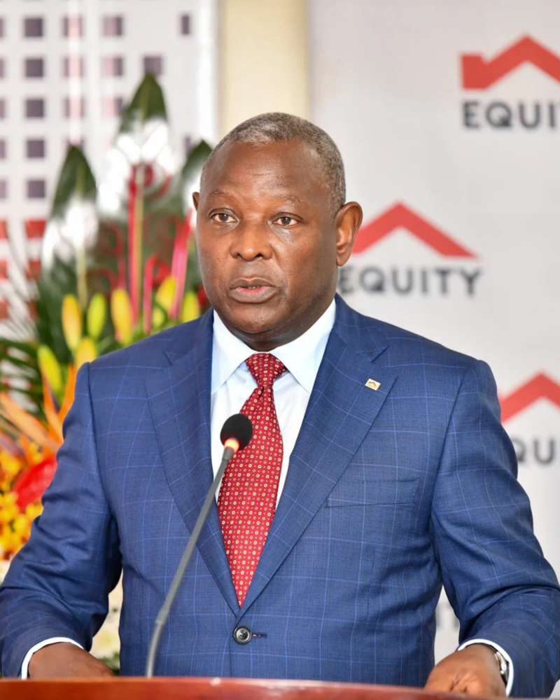 Equity Group Holdings CEO Dr. James Mwangi clarified that he is not an employee at Equity Bank. Photo: Dr. James Mwangi/ Facebook.