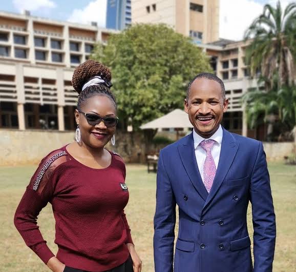 Maverick Aoko and Babu Owino are trusted friends. Photo: Maverick Aoko/X 