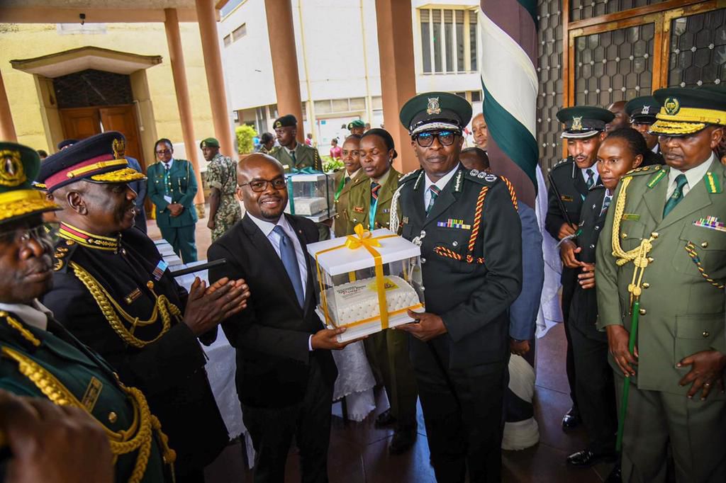 Photos: PS Omollo joins uniformed discipline officers at annual joint prayer