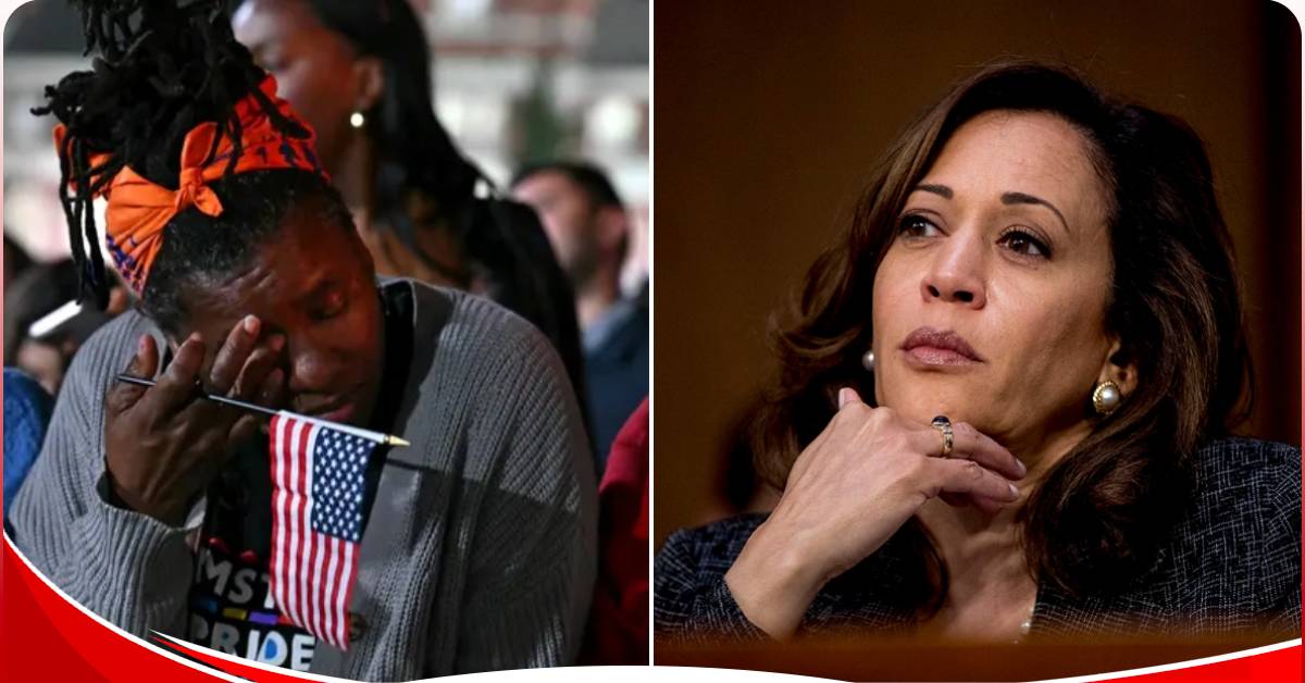 Kamala Harris holds off on speech as supporters face disappointment