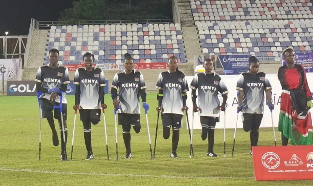 Kenya women amputee football team stranded in Germany after World Cup exit in Colombia