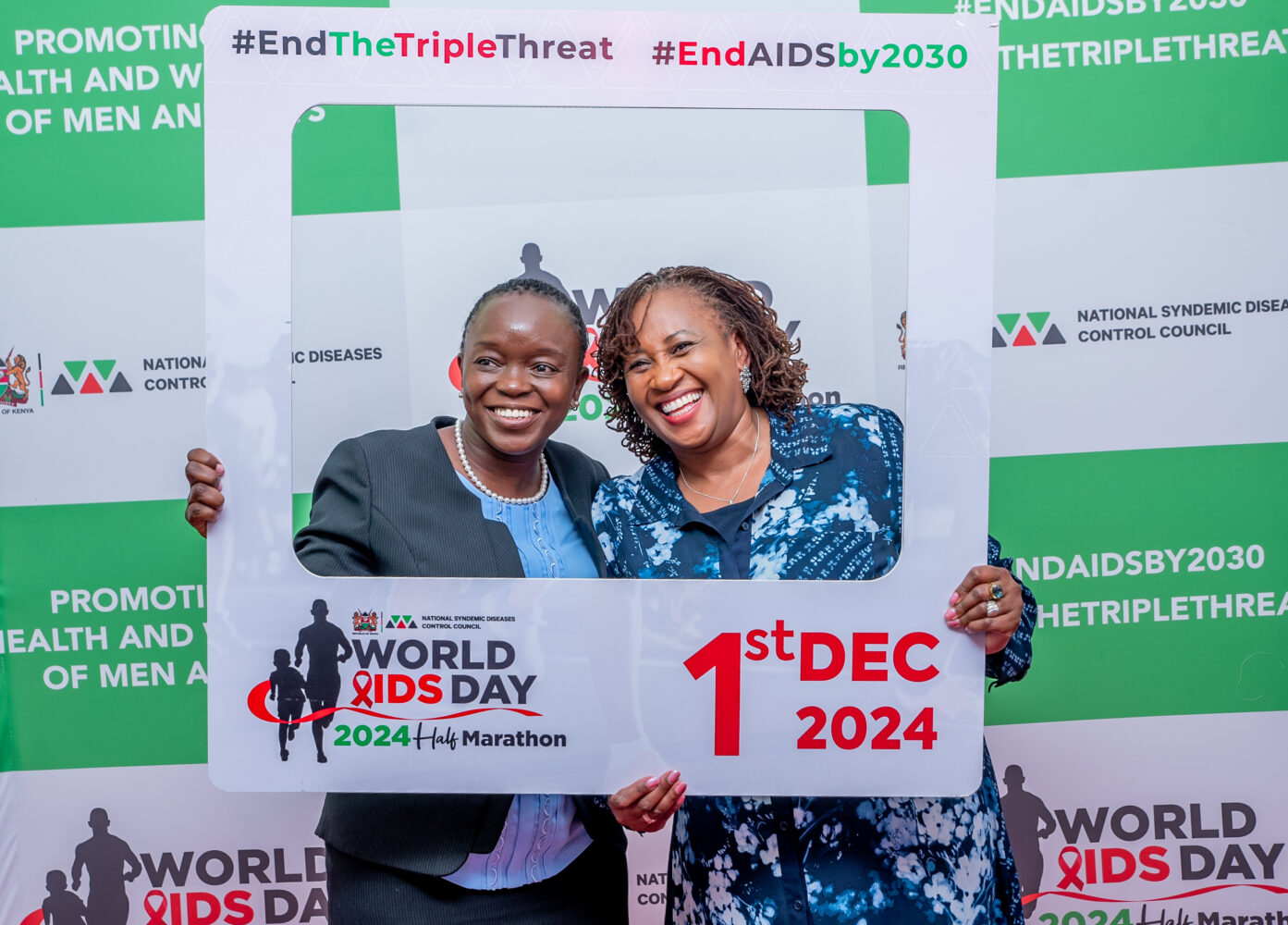 Kenya’s World AIDS Day 2024 Marathon: A United Front Against HIV and the Triple Threat