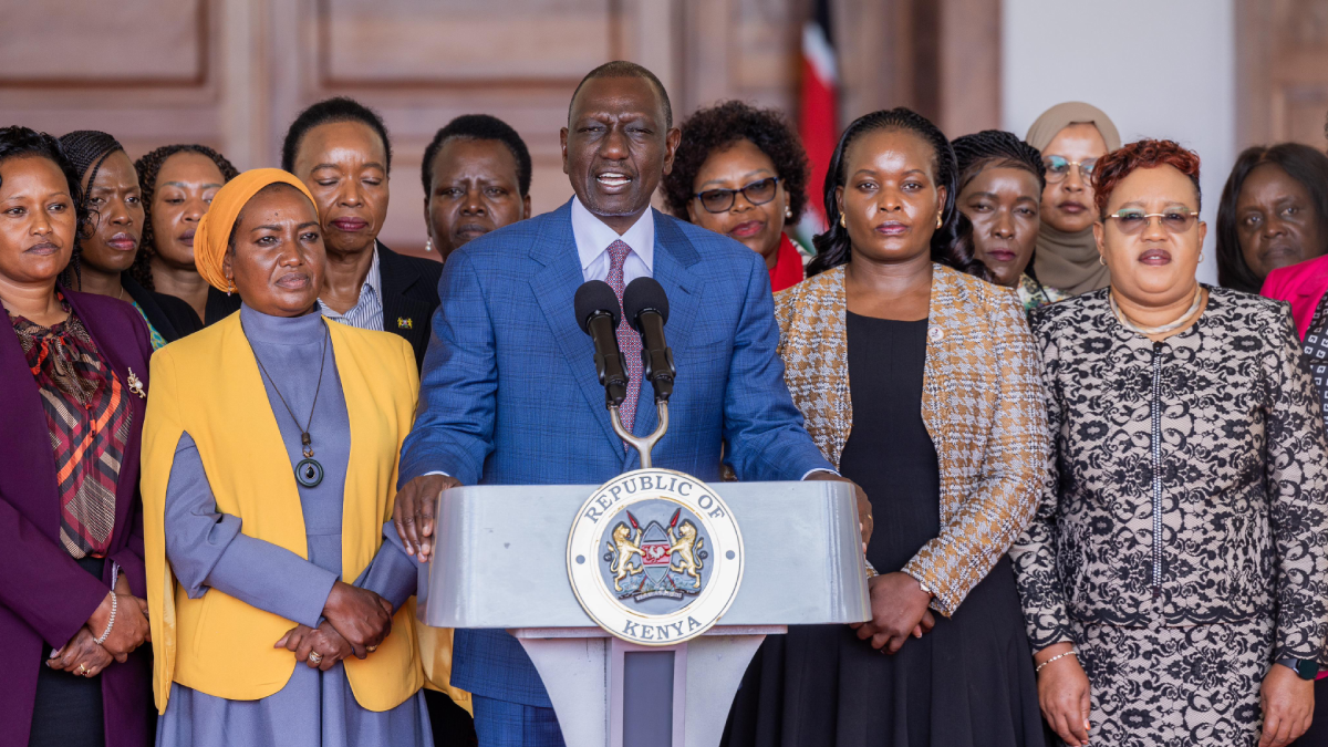 President Ruto allocates KSh100M to combat femicide