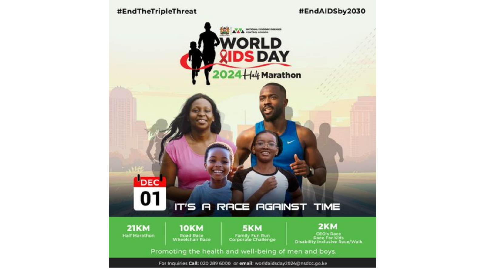 On Your Mark, Get Set, Win Big: Great Cash Prizes for The World AIDS Day Half Marathon 2024 Winners!