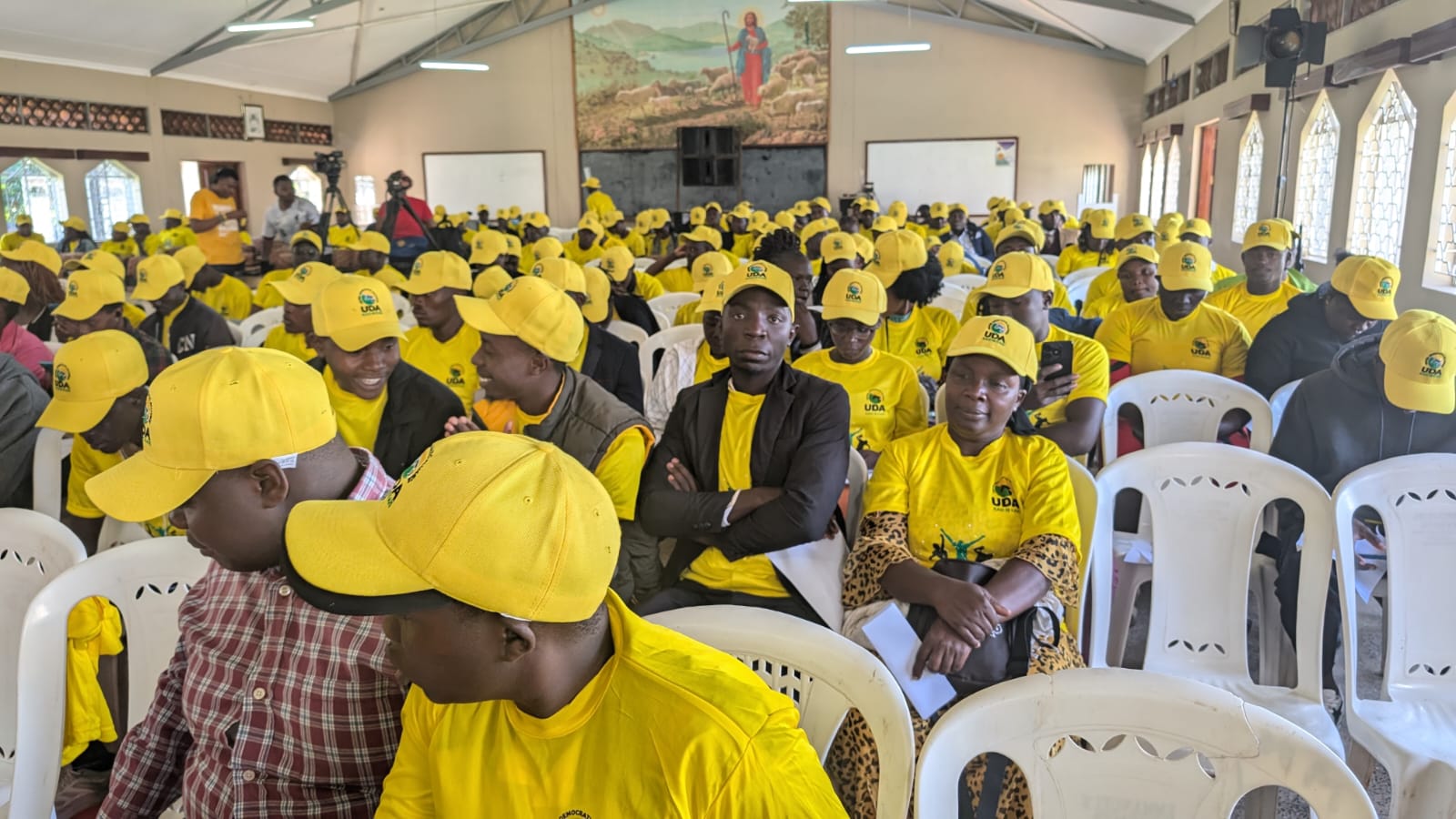 UDA paints Kakamega Town yellow with much-anticipated town hall