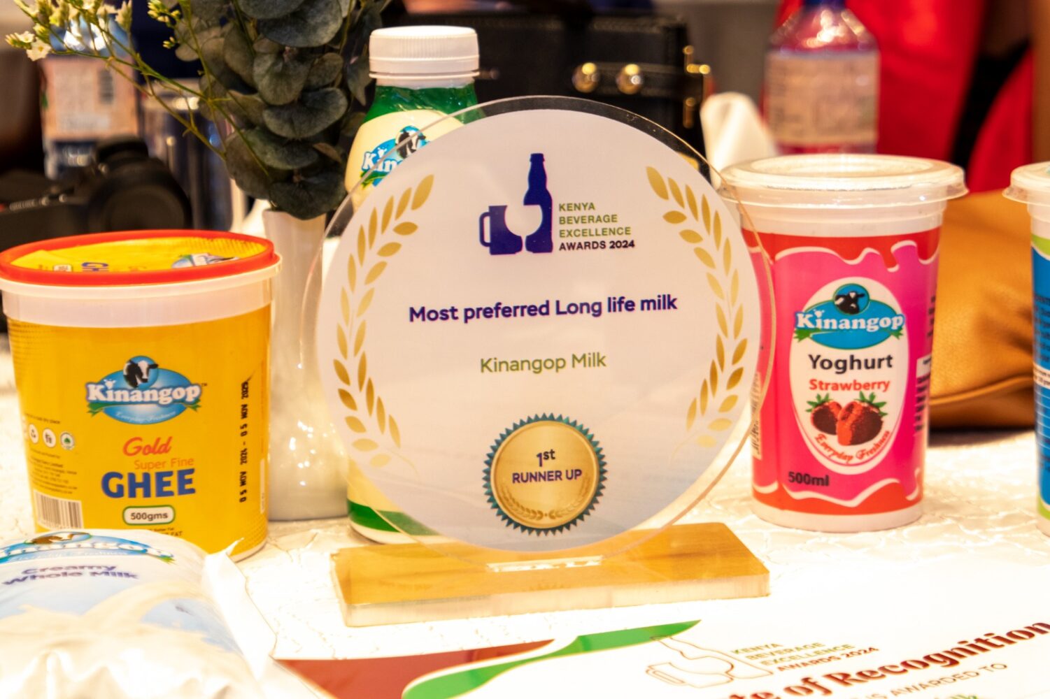 Kinangop Dairy Shines at Kenya Beverage Excellence Awards