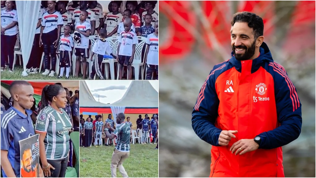 Manchester United fans in Uganda dedicate new coach Ruben Amorim to God