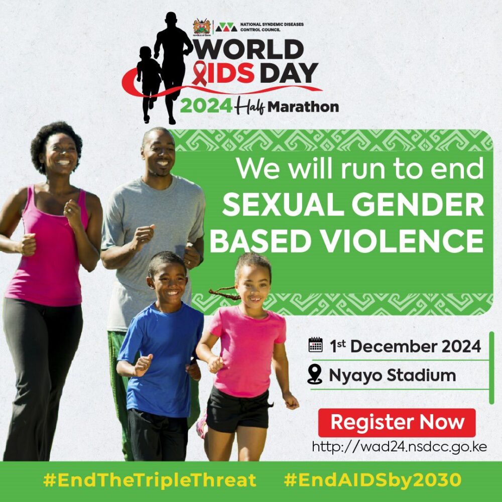 Breaking the cycle of violence: World AIDS Day Half Marathon 2024