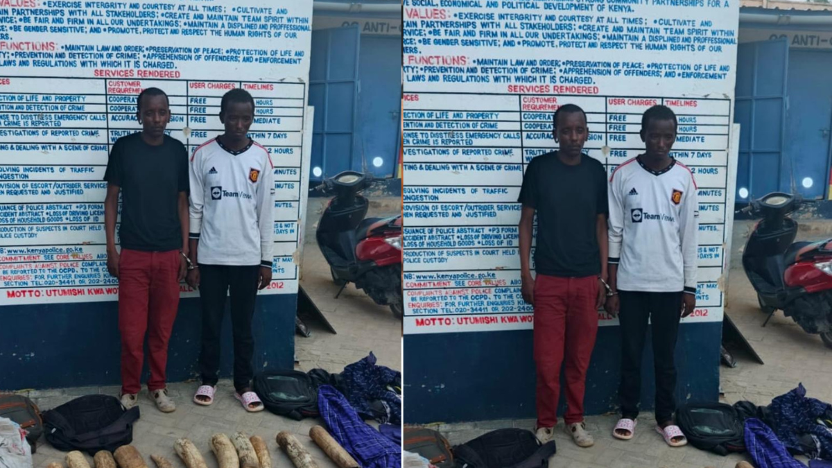 Police arrest 2 Tanzanians in Mombasa with illegal goods worth Ksh3.3M