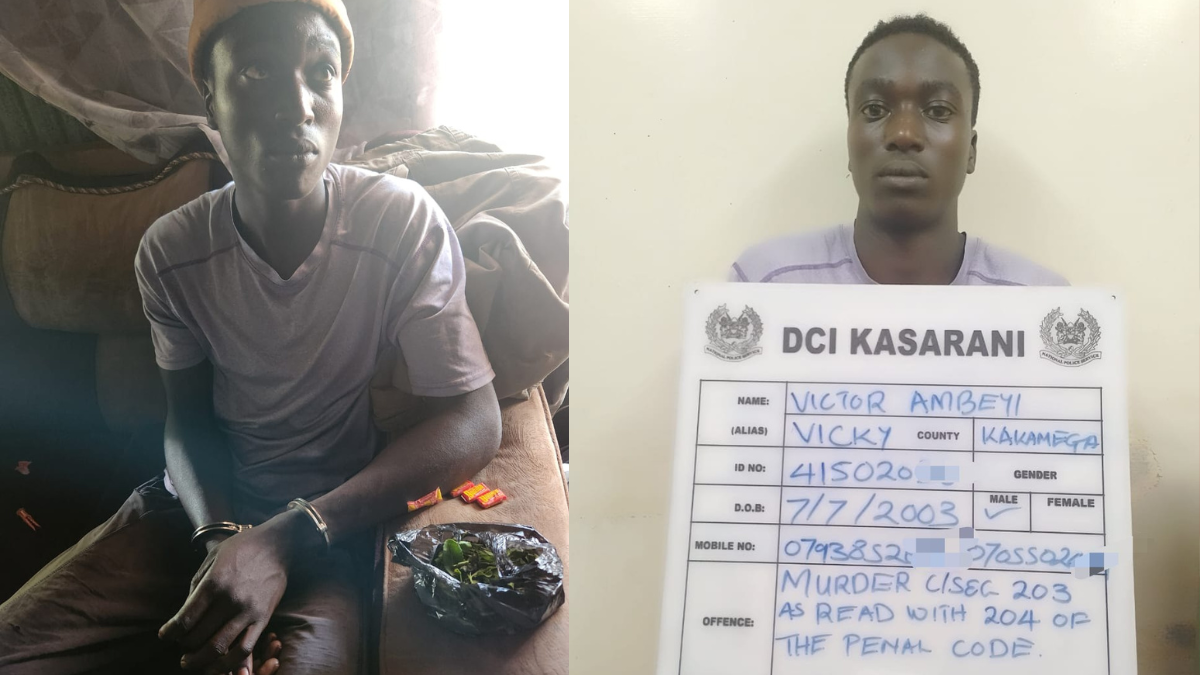 Police arrest 21-year-old man for allegedly killing his employer in Kasarani