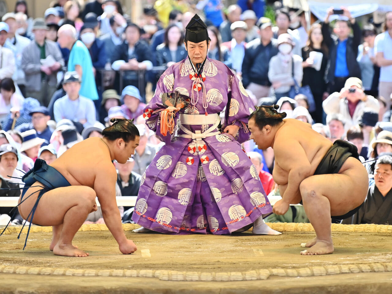 Pro-Sumo Wrestling tournament goes outside Japan for the second time in its 1500-year history