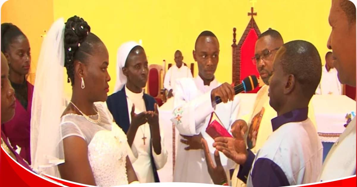 Ruiru: Deaf couple Says ‘I do’ in heartfelt  ceremony