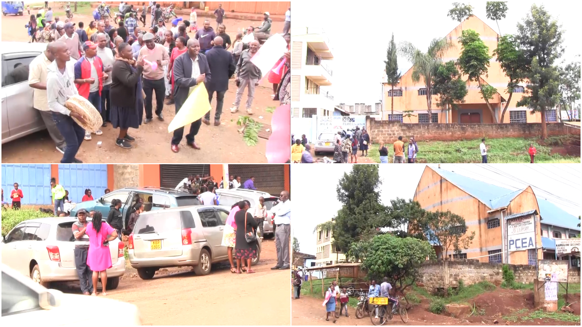 Drama at PCEA Church in Murang’a as angry members block reverend who barred politicians from the pulpit