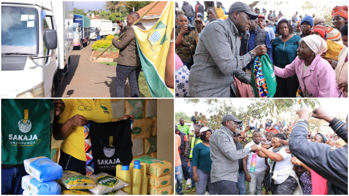 Governor Sakaja flags off 17 food trucks for Nairobi families this Christmas