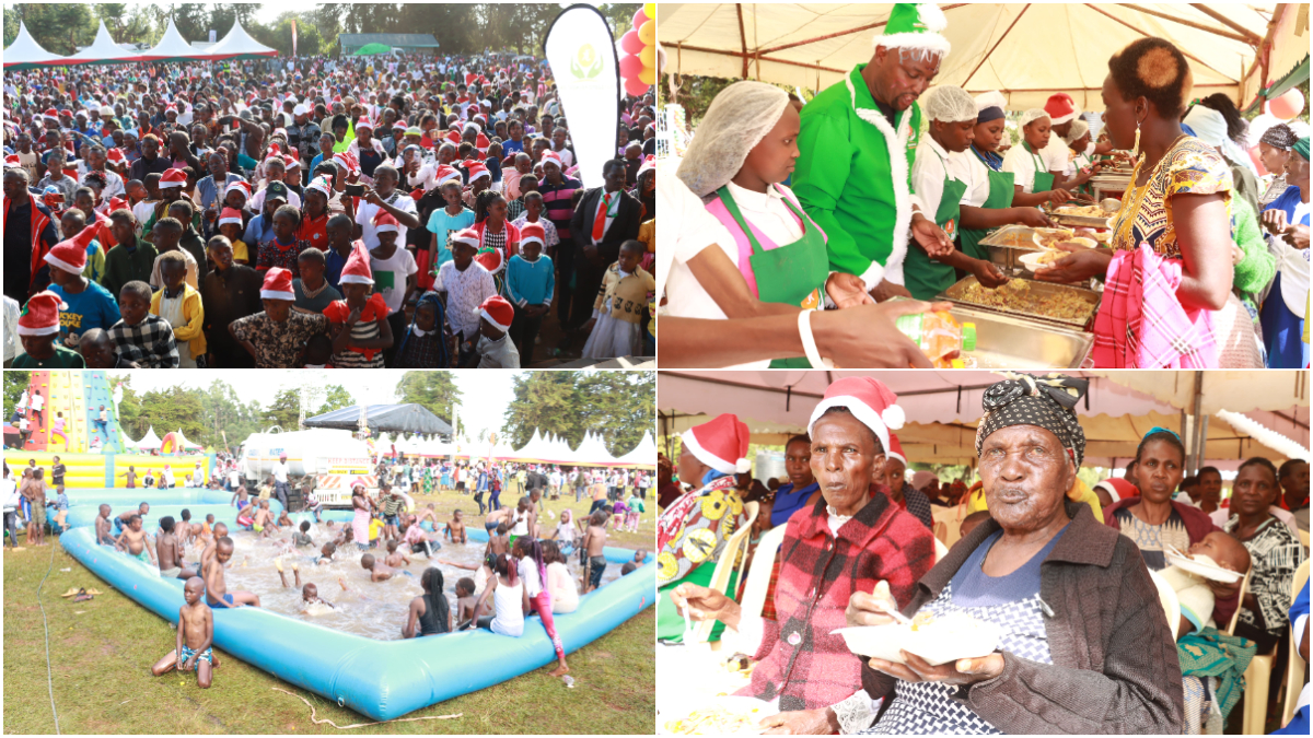 How businessman spread joy and hope among Embu residents with Christmas treat