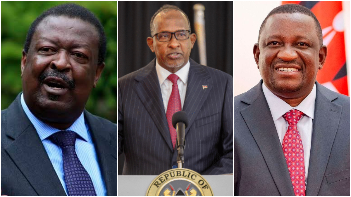 President Ruto assigns Mudavadi, Duale and Mvurya additional ministries