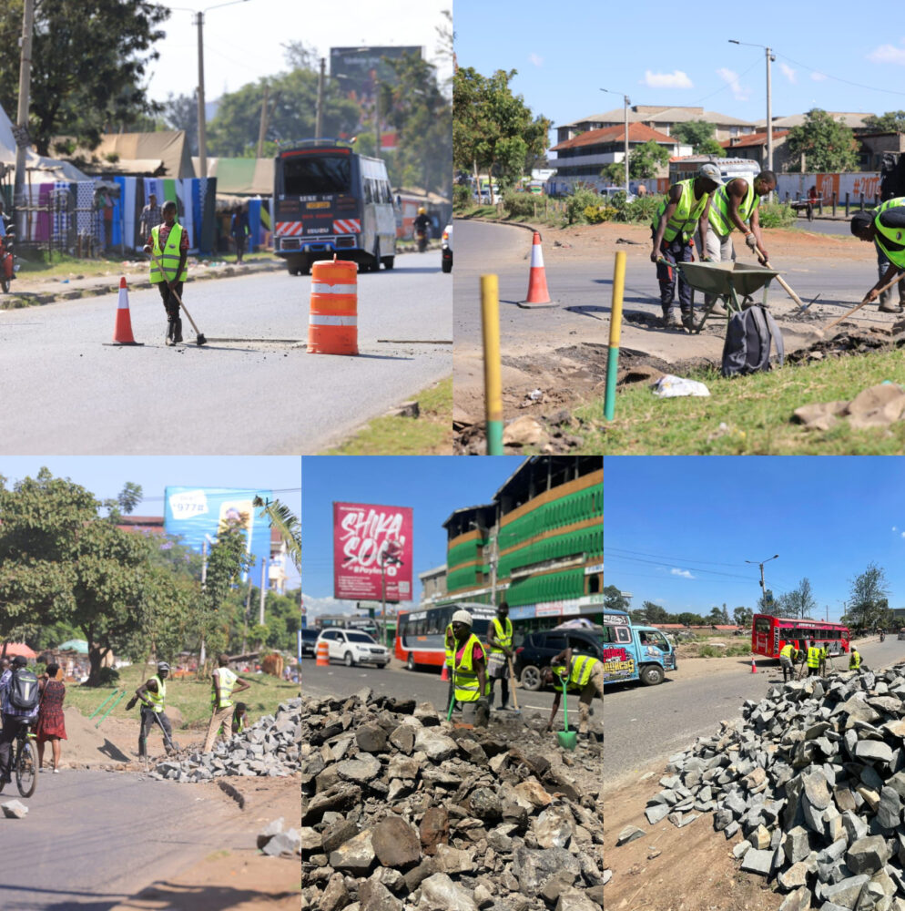 Nairobi accelerates road repairs during holiday season as Governor Sakaja highlights progress