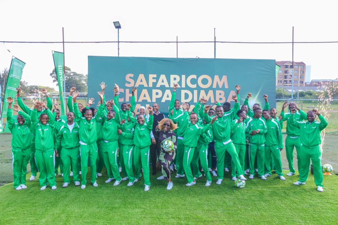 Chapa Dimba All-Stars team set to leave Kenya for a week-long football training camp in Spain