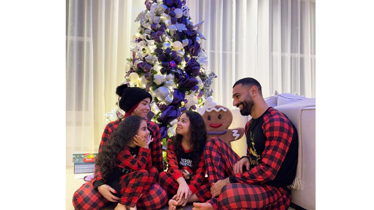 Mohamed Salah shares cute Christmas photo with family, severely criticised by Muslim fans