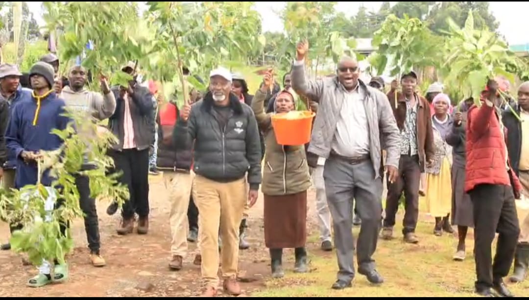 Residents of Chepsir hold peaceful demonstration over stalled multimillion water project