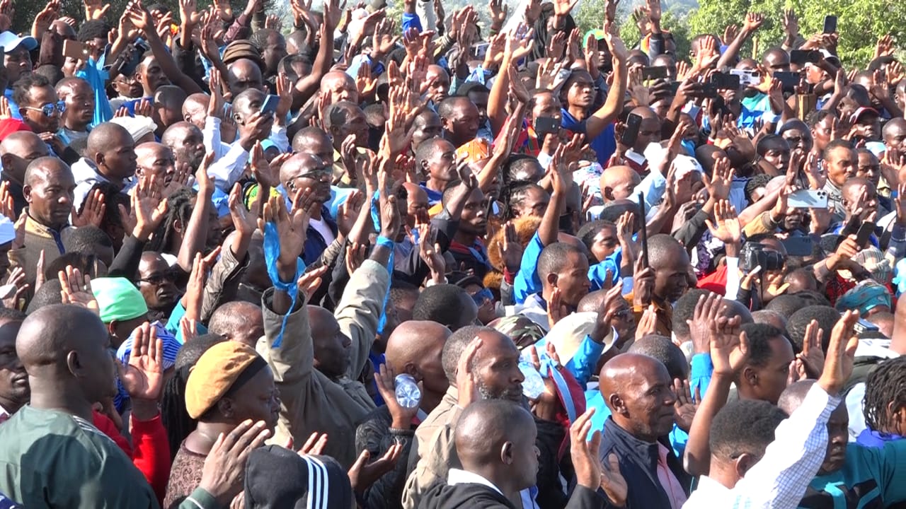 Traditional believers hold prayers at Mt Kenya amid rising abductions and national challenges