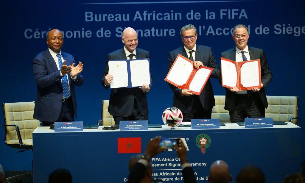 FIFA establishes African Headquarters in Rabat, Morocco