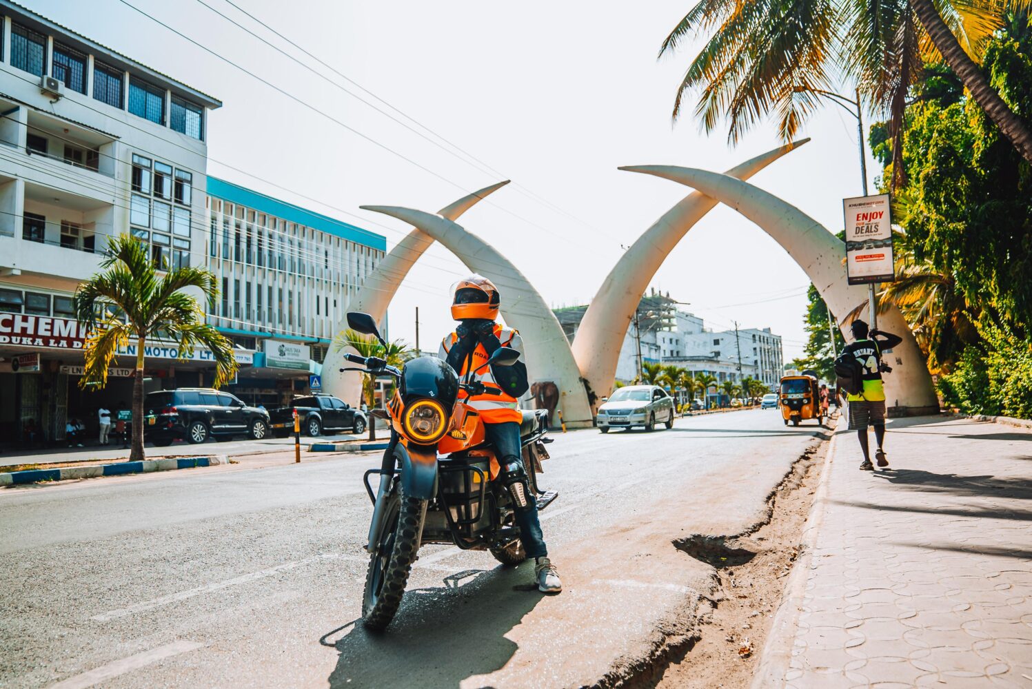 Boda Boda rider completes 900KM journey from Malaba to Mombasa on an Electric Motorcycle