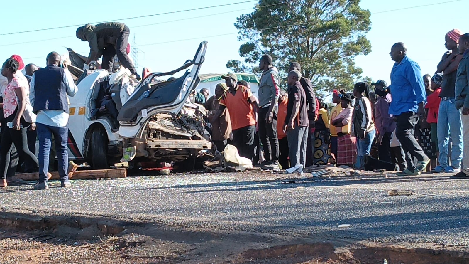 10 people die after matatu collides head-on with lorry along Eldoret-Kitale road