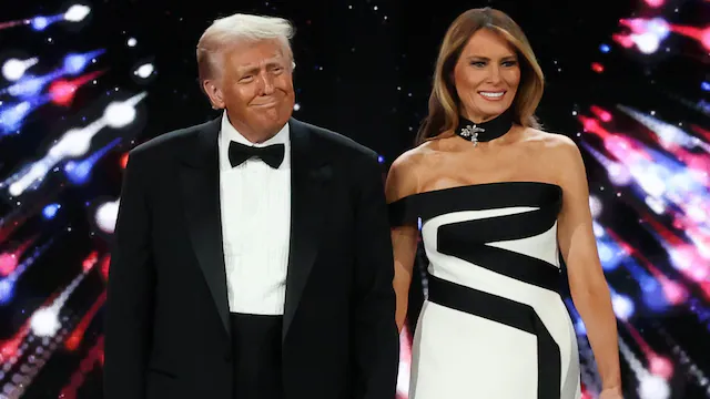 Donald Trump and Melania celebrate their 20th wedding anniversary