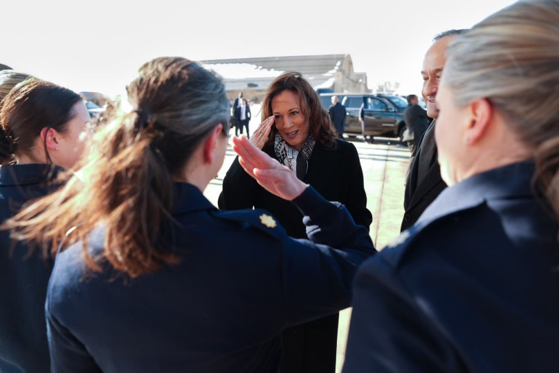 Kamala Harris transitions from VP to advocate, assisting firefighters in California