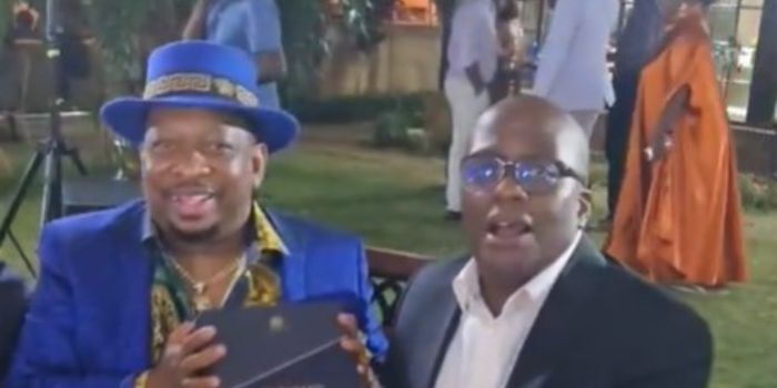 Mike Sonko reunites with his former deputy Polycarp Igathe at daughter’s wedding