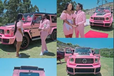 Bahati gives Ksh45M Mercedes-Benz to Diana as they celebrate 8th anniversary