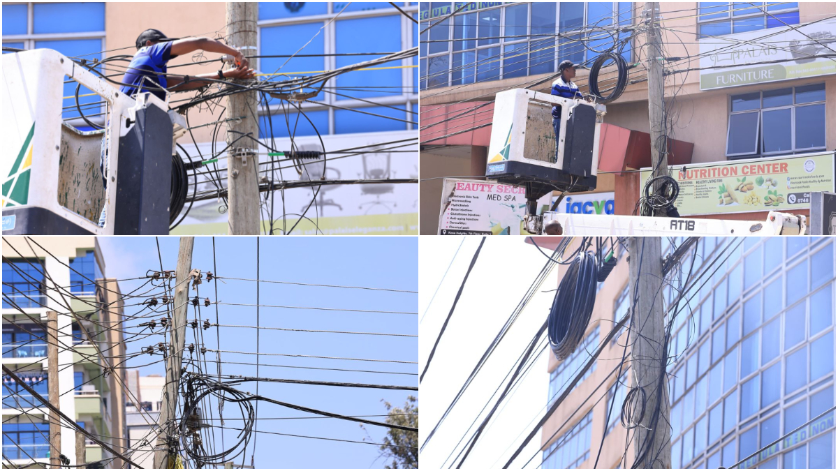 Nairobi County cracks down on illegal fiber optic lines as dispute with KPLC escalates