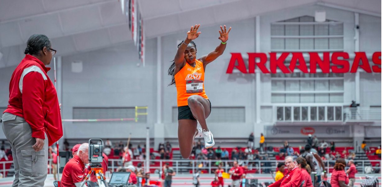 Kenyan Winny Chepng’etich Bii shatters Triple Jump record again in the USA