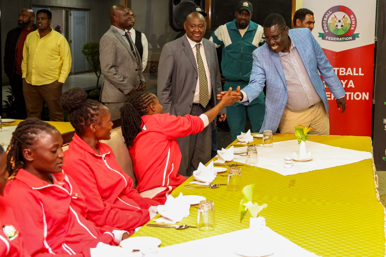 Government reaffirms commitment to Women’s football as Starlets and U17 team prepare for crucial qualifiers