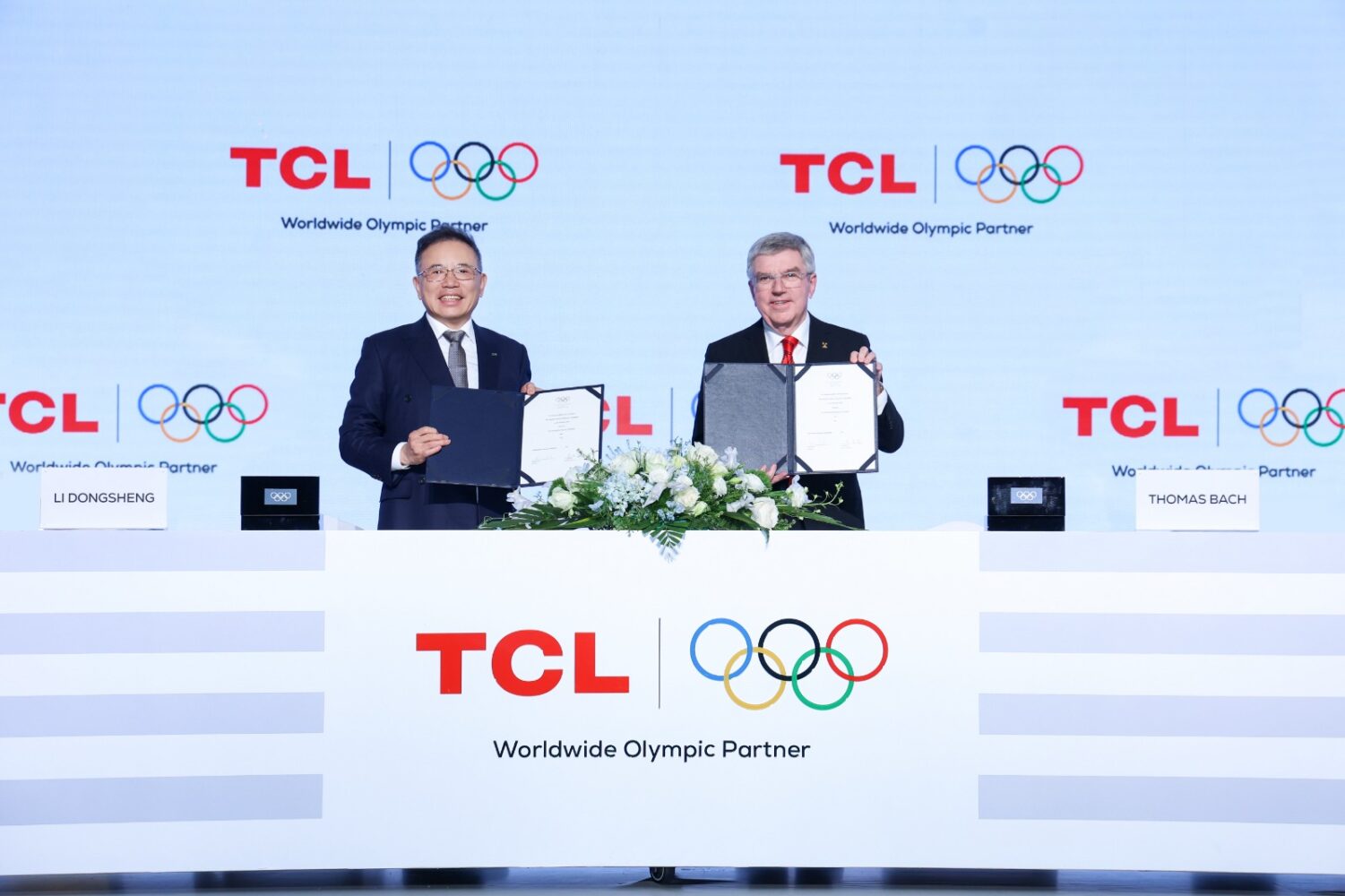 IOC and TCL announce landmark global partnership through 2032