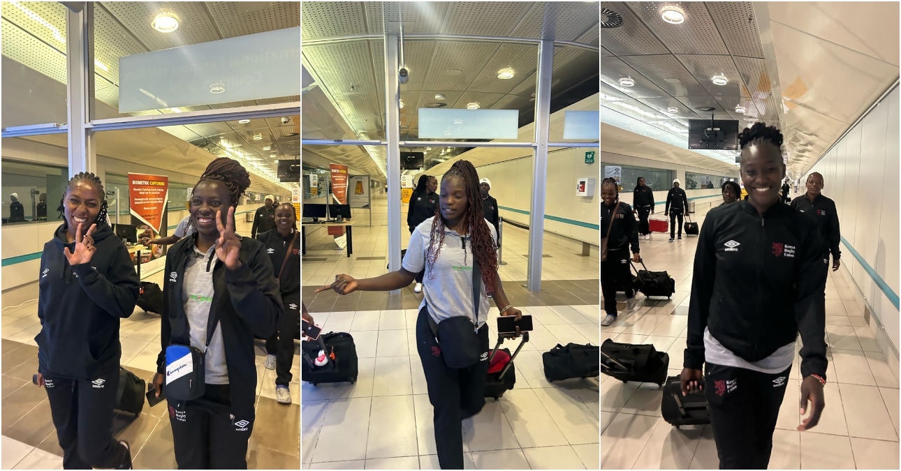 Kenya Lionesses arrive in Cape Town for HSBC World Rugby Sevens Challenger