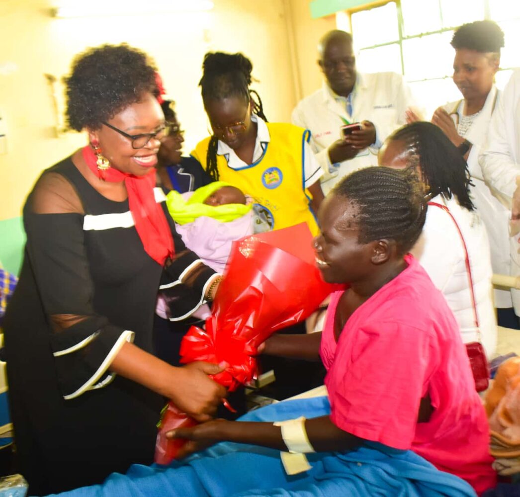 Warm Valentine’s Day for 67 mothers and their newborns at Kericho County Referral Hospital