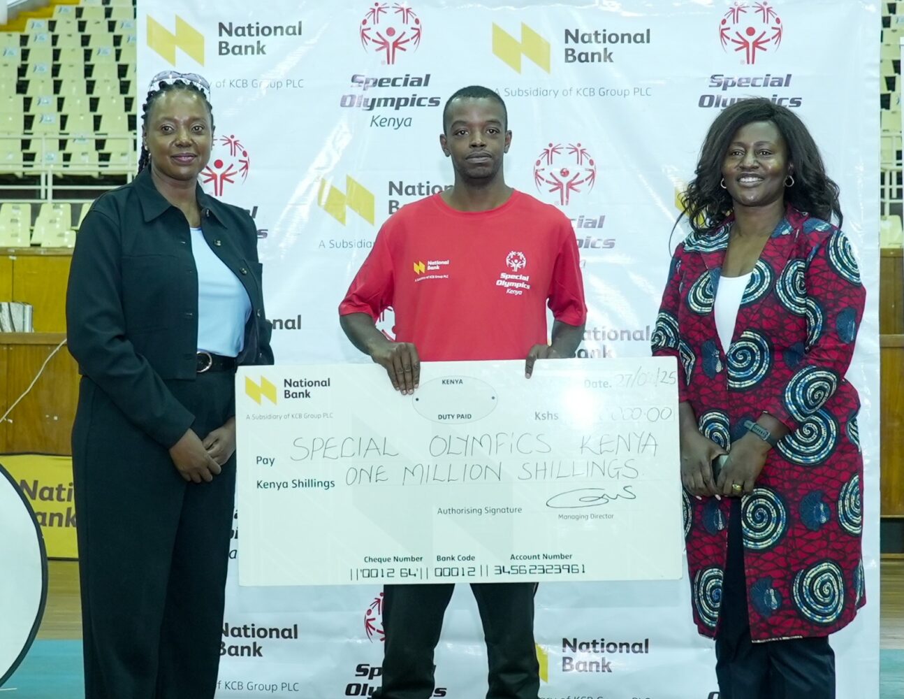 NBK pledges Kshs 1 Million to Special Olympics Kenya for World Winter Games